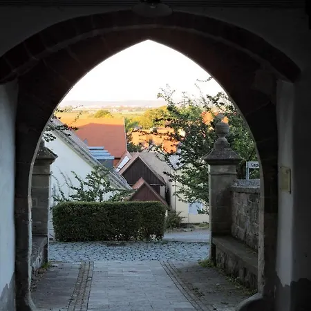 Turmstüble Im Torhaus Von 1545 * Burgbernheim